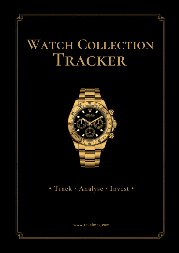 watch collection tracker