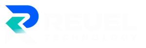 reuel technology geometric logo